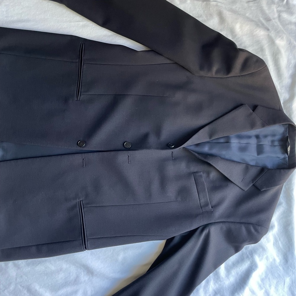 Claiborne Men's Black Three-Button Sport Coat